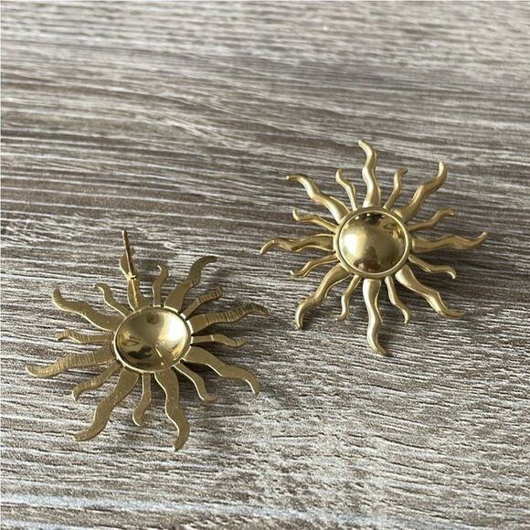 Sun earring M304 - Picture 4 of 5